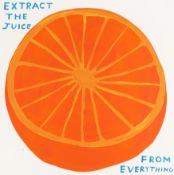 § David Shrigley O.B.E. (British, b.1968) Extract the Juice