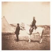 Roger Fenton (1819-1869) Mr. Thompson, Commissariat, Crimean War, 1855