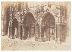 Julien Blot (1826-1899), attr. South Portal, Chartres Cathedral, 1853-1854