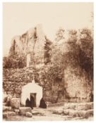 Louis de Clercq (1836-1901) Jerusalem, (Environs) St Jean du Désert, c.1860