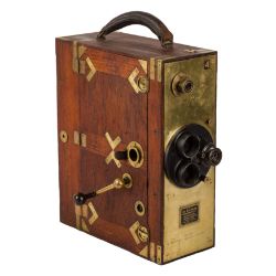 Williamson Kinematograph Co. Tropical Paragon 35mm Hand Cranked Cine Camera
