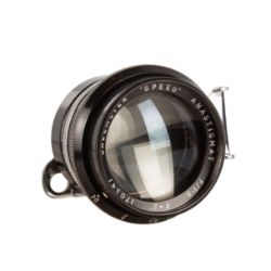 J.H Dallmeyer 2" f/1.5 "Speed" Anastigmat Lens