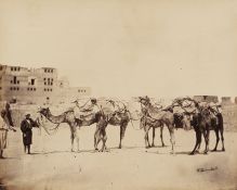 Wilhelm Hammerschmidt (?-1869) Two Views of Egypt, c.1860s