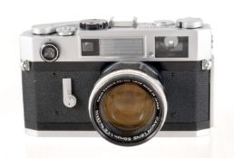 Canon 7s Rangefinder Camera. With fast 50mm f1.4 lens.