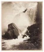 George Barker (1844–1894) Rock of Ages Cave, and Cave of the Winds [Niagara Falls], c.1890