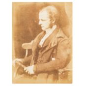 David Octavius Hill (1802-1870) & Robert Adamson (1821-1848) Rev. James Scott of Dalmeny, c.1843-184