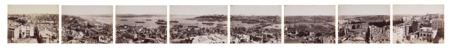 Pascal Sébah (1823-1886) & Policarpe Joaillier (1848-1904) Panorama de Constantinople pris de la Tou