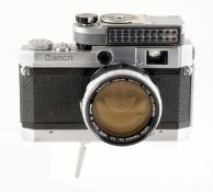 Canon VI-T Rangefinder Camera. With Canon 50mm f1.2.