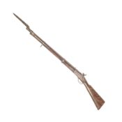 A 'Brown Bess' percussion musket, Late 19th century