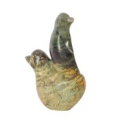 Inuit Carved Stone Sculpture of a Bird Possibly Canadian Arctic, 20th Century
