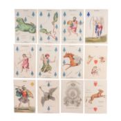 Charles Hodges Astronomical Playing Cards, London, Stopforth & Sons