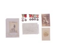 A group of Crimean War and other Victorian miniature military medals
