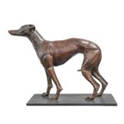 Mary Quinn (British, Contemporary), Whippet Contemporary