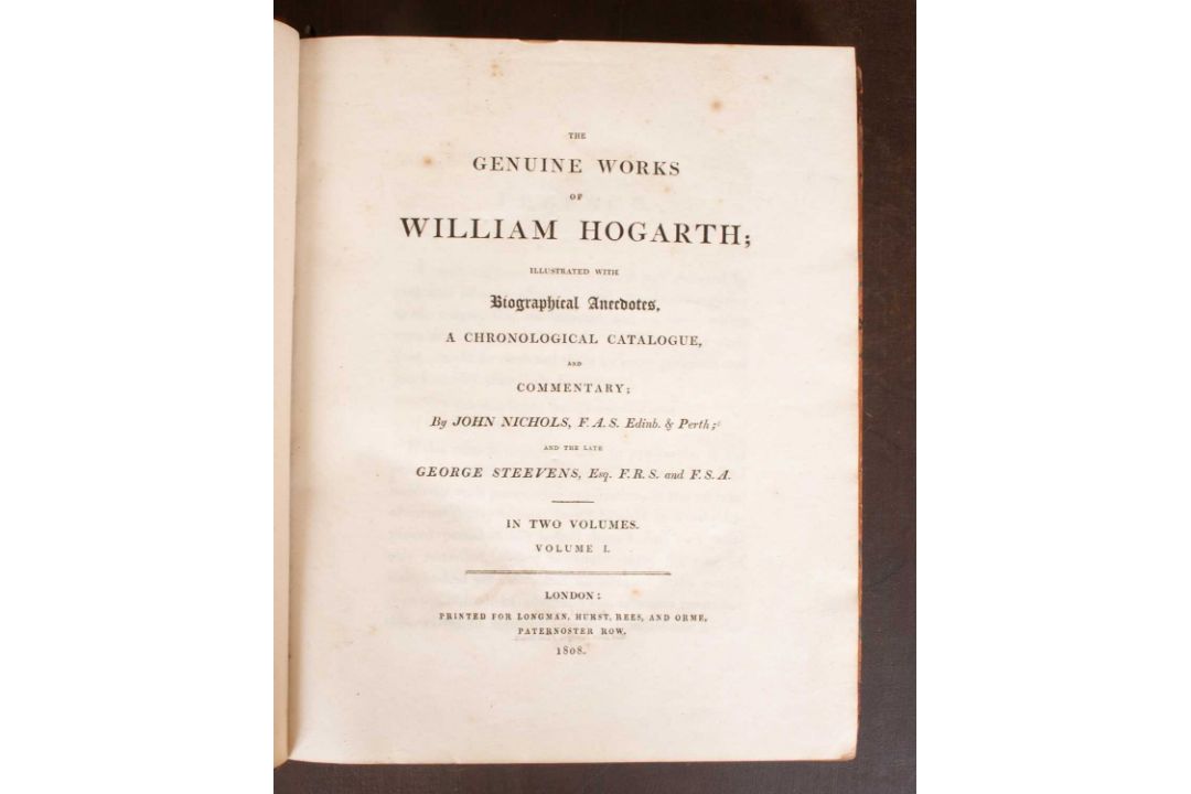 Nichols (John) The Genuine Works of William Hogarth - Image 2 of 4