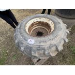 1no. 10 Stud Rim with 700/40 T22.5 Flotation Tyre