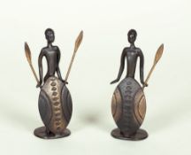 Karl Hagenauer. Afrikanische Krieger. 
