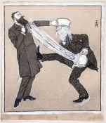Thomas Theodor Heine. Zur Verrohung der Theaterkritik. 1896