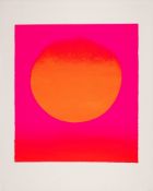 Rupprecht Geiger. Leuchtrot warm und kalt mit Orange. 1965