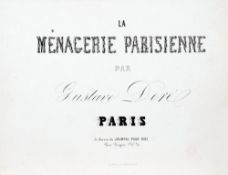 Gustave Doré. La Ménagerie Parisienne. 1854