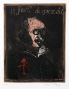 José Ortega. 9 Farbaquatintaradierungen zu »El Buscón« von Francisco de Quevedo. 1967