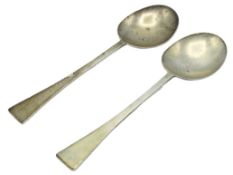 A pair of 1925 art deco period Sheffield silver se