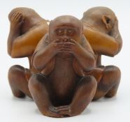 A Meiji period well carved Japanese 