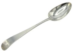 An 18thC. 1780 George III London silver dessert sp