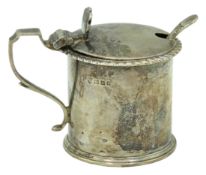 A 1933 London silver mustard pot by J. B. Chatterl
