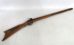 An American style replica long rifle, 1260mm