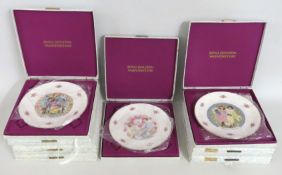 A collection of boxed Royal Doulton porcelain Vale