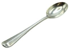 A 1923 London silver teaspoon by Francis Higgins &
