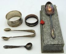 A 1929 Henry Griffith & Sons Birmingham silver nap