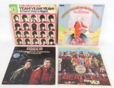 A Beatles Sgt. Peppers album on Capitol records, a