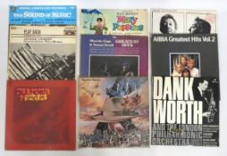 A large quantity of vinyl records including classi