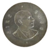 A 1966 10 shilling 0.833 silver Pearse coin commem