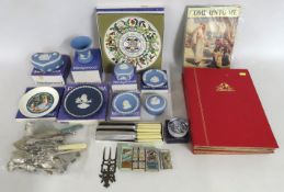 A quantity of Wedgwood jasperware, mostly boxed, t