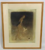 Roy Fairchild-Woodard (b.1953) framed original aqu