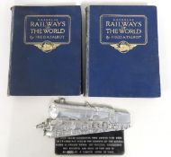 Two Cassell's Railways of the World books by Fred.