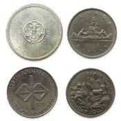 An 0.800 silver Canadian dollar, Charlottetown, Qu