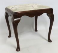 A 20thC. George III style mahogany dressing table