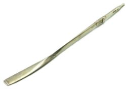 A 1964 London silver oar, maker, ELS, 38g