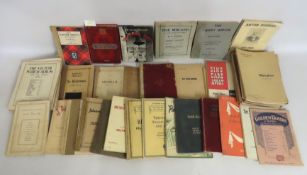 In excess of 40 publications of vintage music book