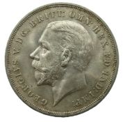 A George V 1935 0.500 silver crown, 28.4g