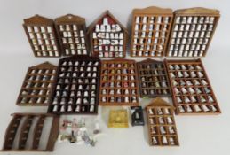 A collection of thimbles to include advertising &