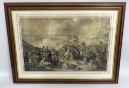 After Robert Ker Porter, a framed print titled 