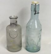 Two bottles: an 