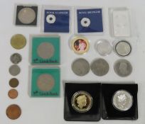 A 2022 £5 proof crown, A 