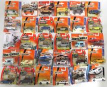 A quantity of 35 boxed Matchbox diecast model vehi