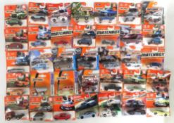 A quantity of 35 boxed Matchbox diecast model vehi