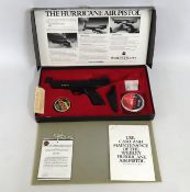A Webley & Scott .22 Hurricane air pistol